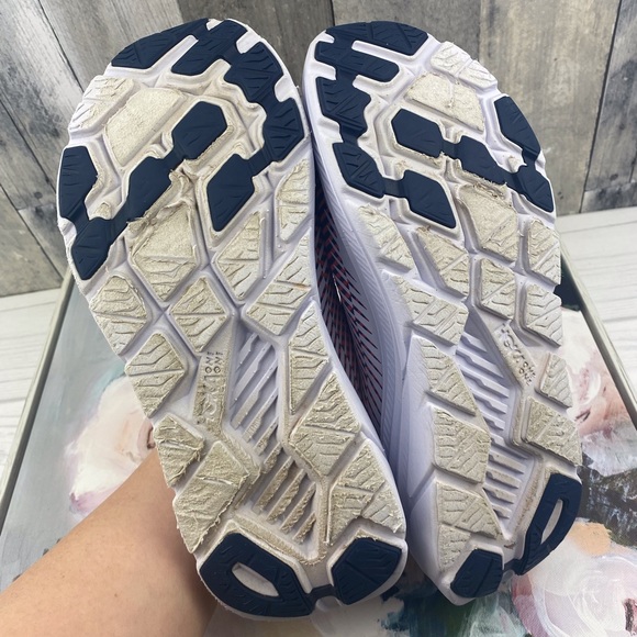 Hoka One One Rincon 2 Running Shoes Fiesta Turkish White Size 10 - Picture 12 of 13